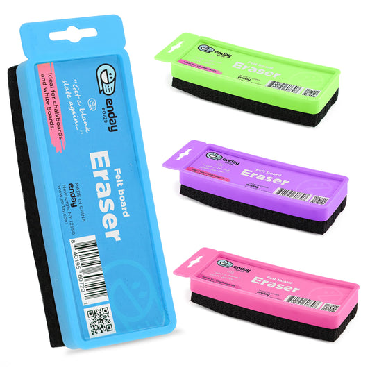 Enday Felt Chalkboard/Whiteboard Eraser W/ Hanger