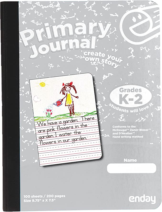 Enday 100 Ct.Primary Journal Story Composition Books