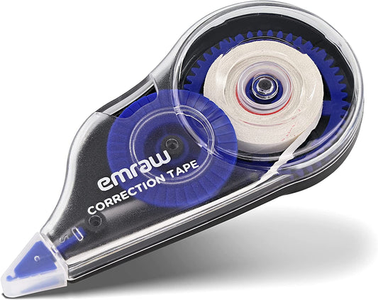 Enday White Correction Tape, Blue