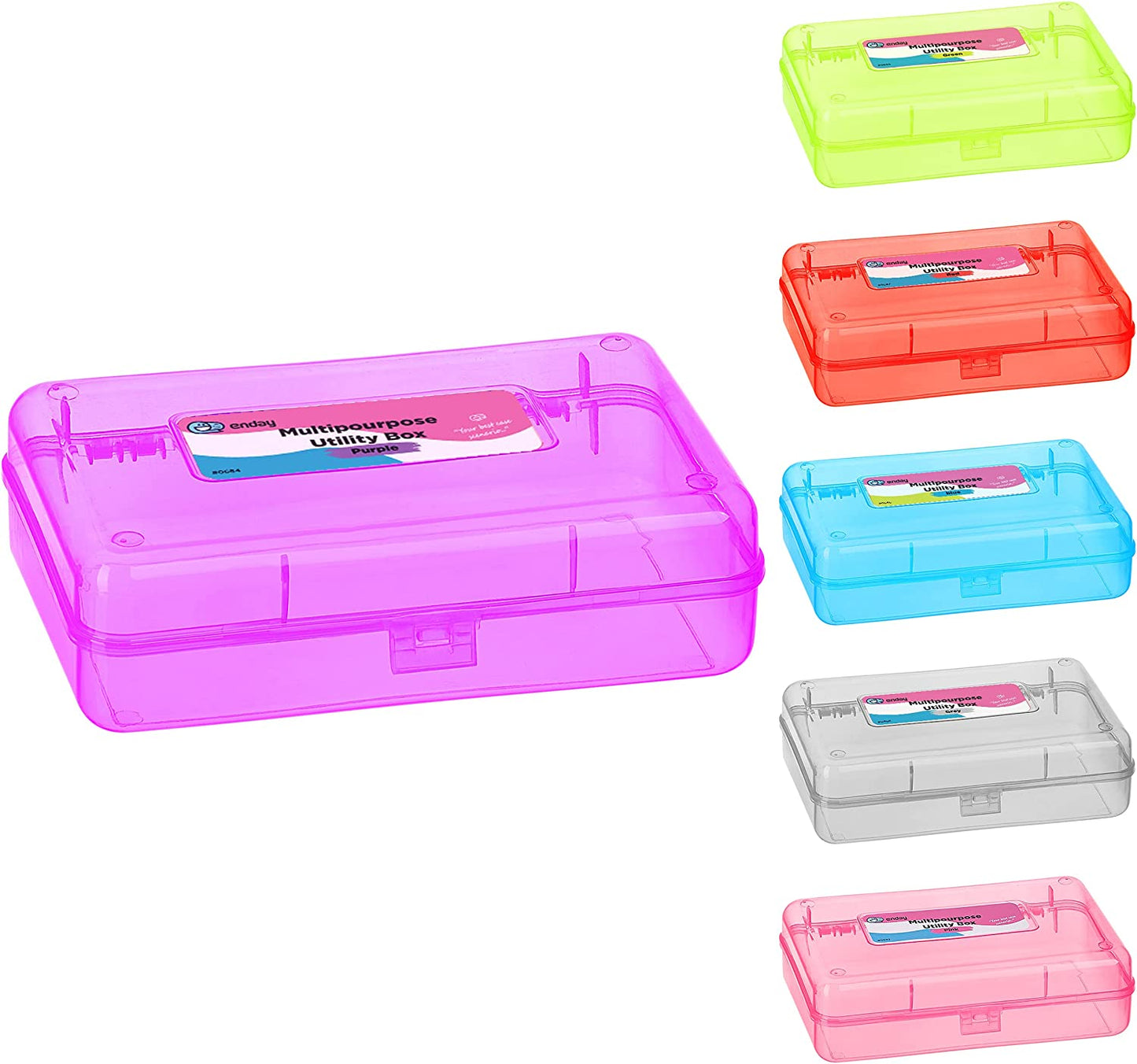 Enday Bright Color Multipurpose Utility Box