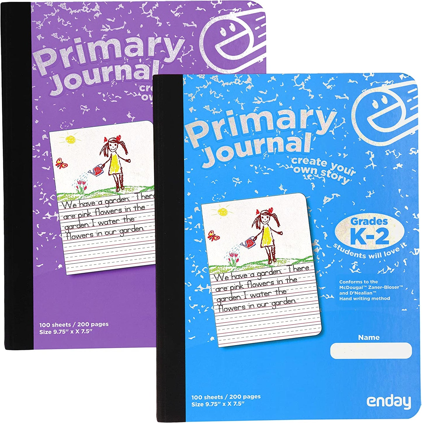 Enday 100 Ct.Primary Journal Story Composition Books