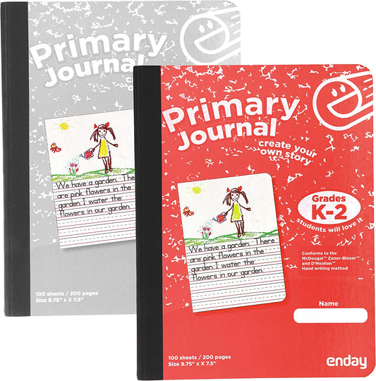 Enday 100 Ct.Primary Journal Story Composition Books